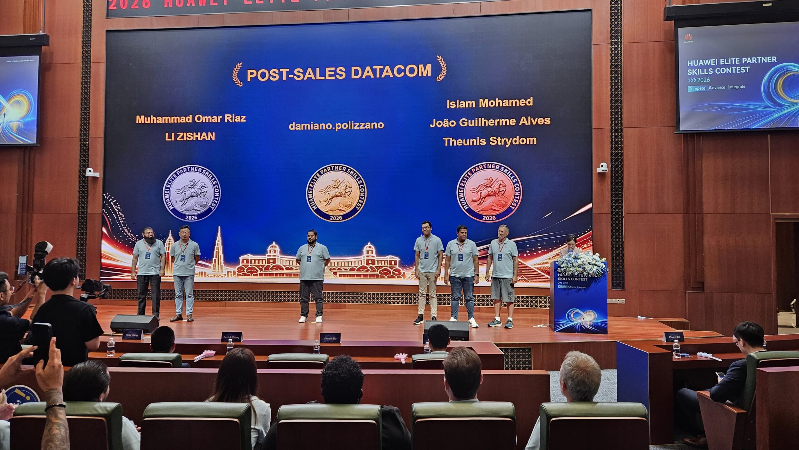 Huawei Elite Partner Skills Contest 2026: Comtel sul podio mondiale